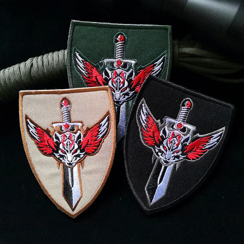 Detalle del diseño de la insignia