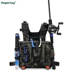 Riñonera táctica impermeable desmontable para señuelos de pesca
