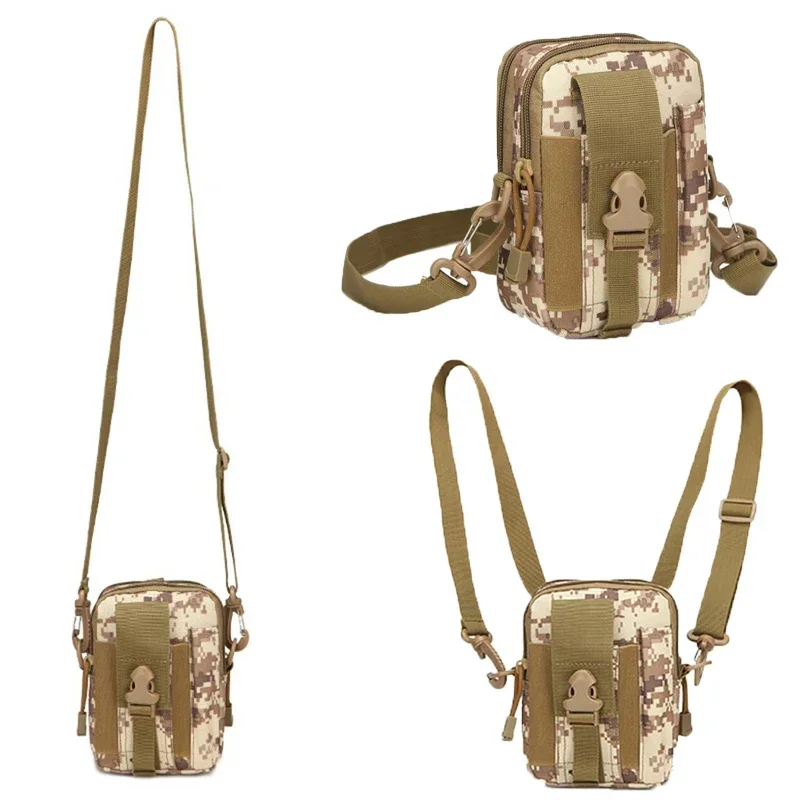 Bolso táctico cruzado multifunción para hombre, riñonera aire libre - imagen 4