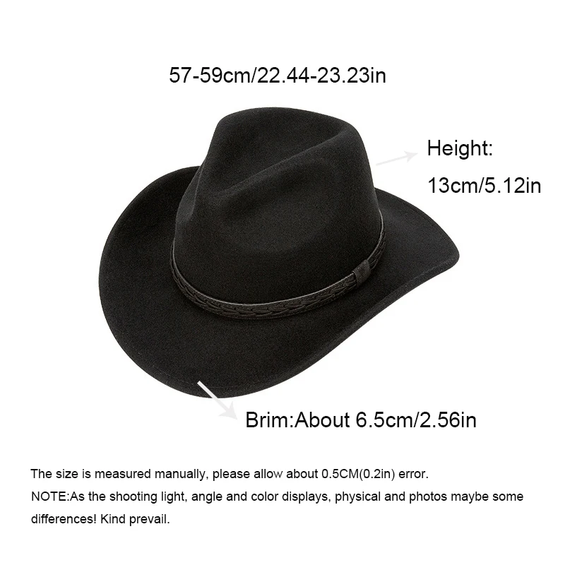 Sombrero Fedora de lana con ala ancha en color camel