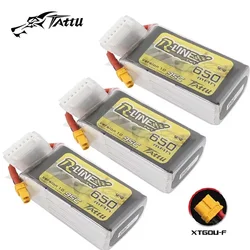 TATTU Batería LiPo R-LINE 95C 650mAh 6S Drone FPV