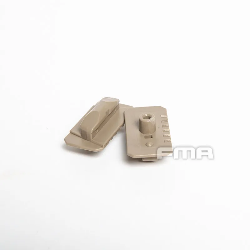 Detalle del sistema de fijación al rail del casco