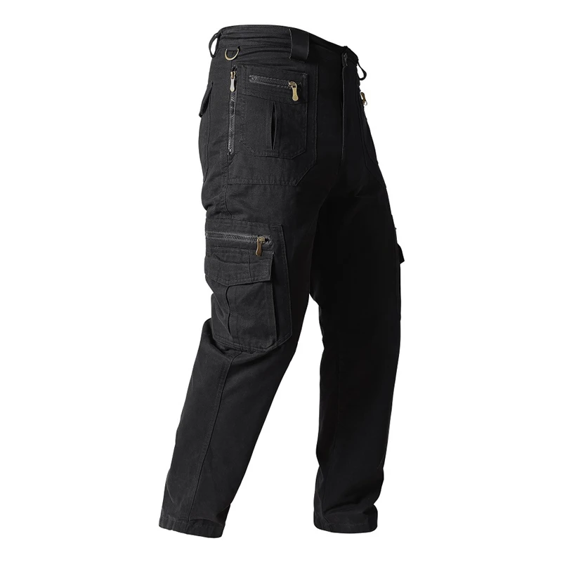 Pantalones Cargo Tácticos Algodón Hombre – Bolsillos estratégicos - imagen 4