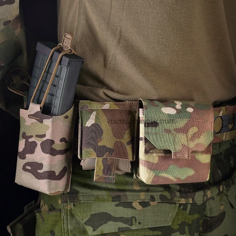 Microbolsa táctica MOLLE ligera para kit médico y organización - imagen 3
