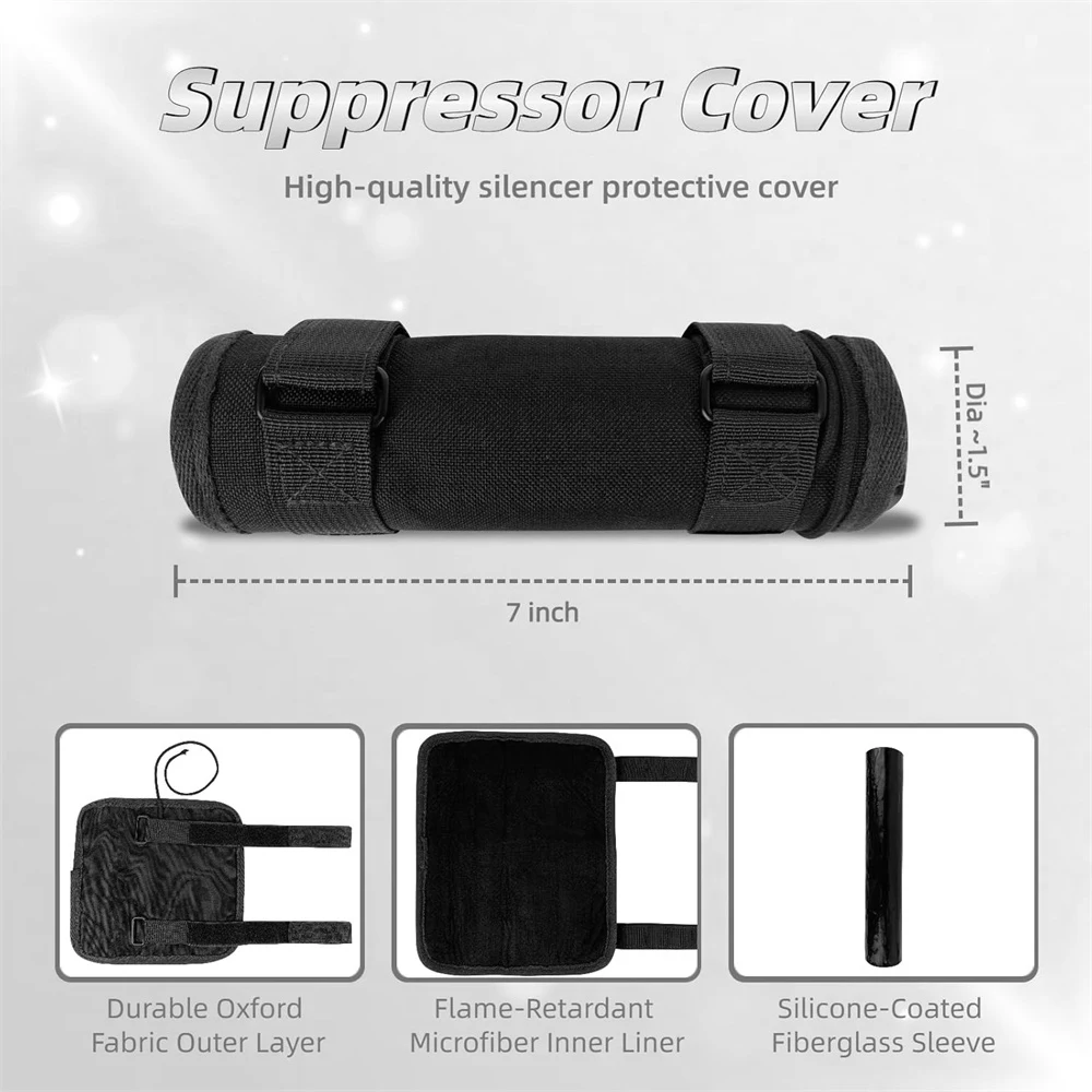 Funda supresor táctica resistente al calor - imagen 3