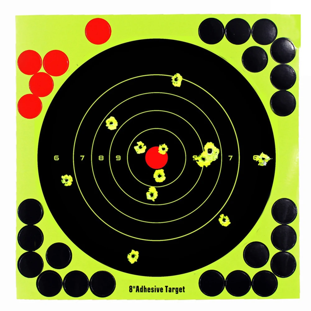 Pegatinas autoadhesivas para rifles de tiro y caza, redondas - imagen 2