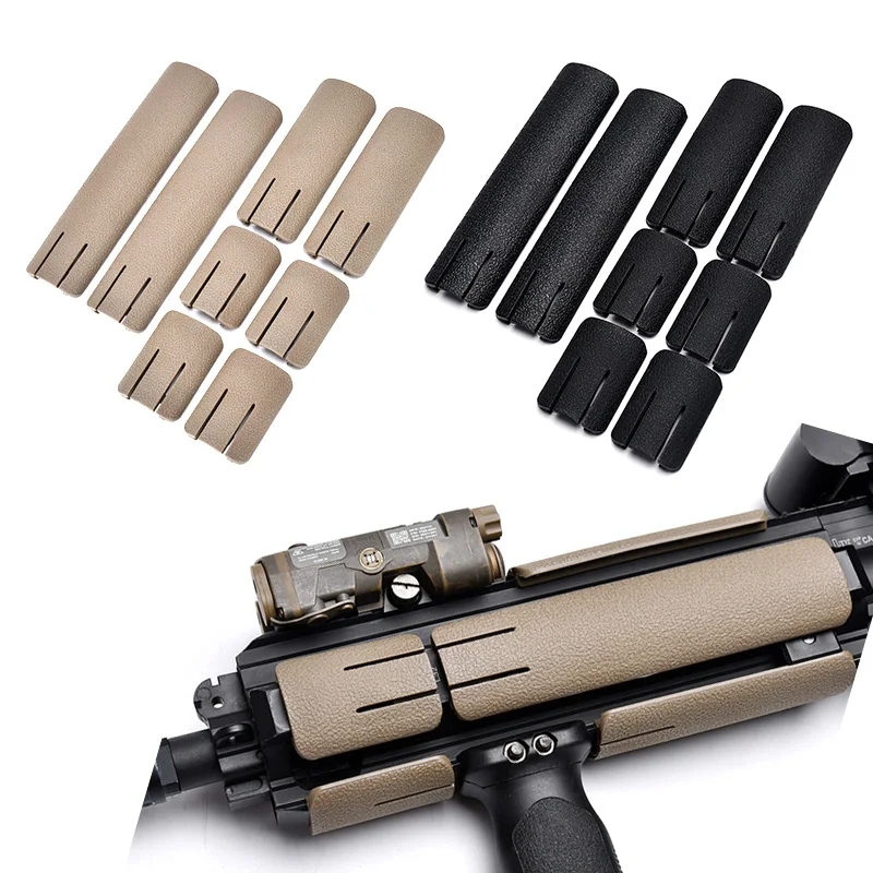 Cubierta táctica riel Picatinny para Airsoft con panel de cicatrices