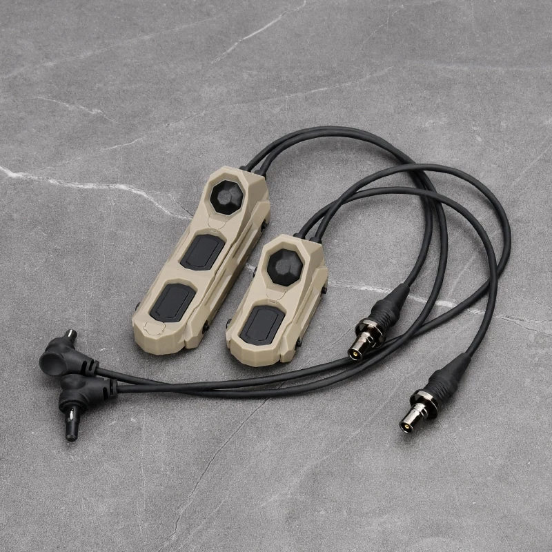 Interruptor remoto táctico doble botón con cable para Picatinny M-LOK - imagen 2