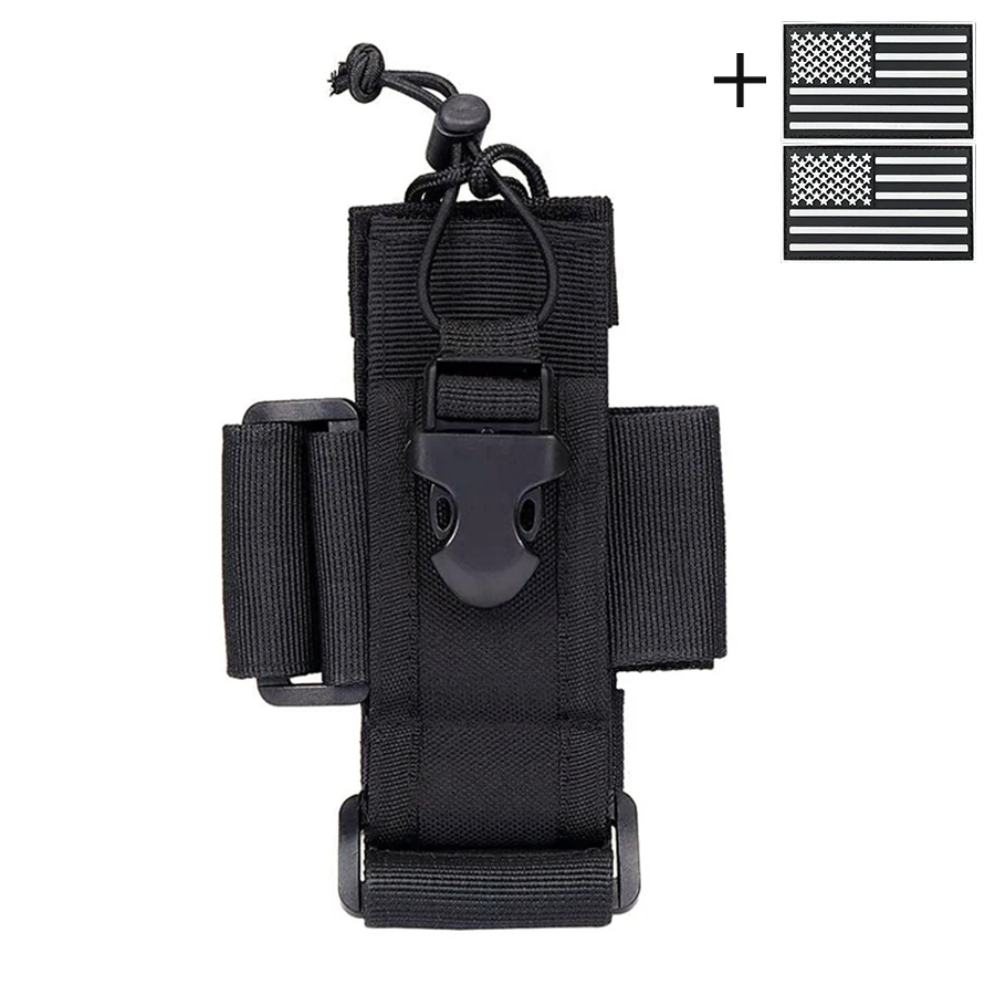 Bolsa táctica para walkie talkie con sistema MOLLE - imagen 3