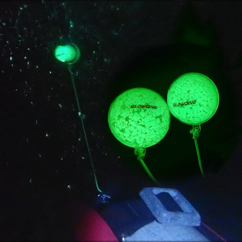 Boya de buceo LED flotabilidad positiva con cilindro marcador - imagen 2