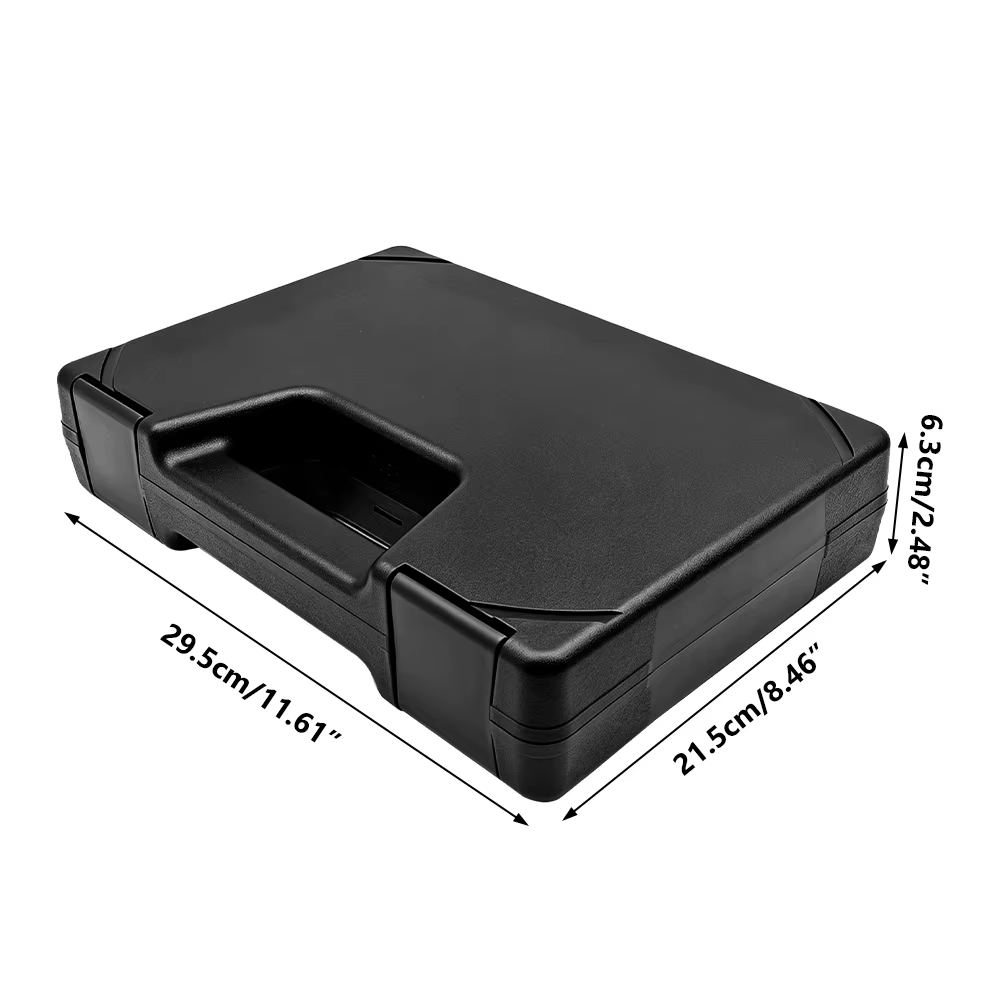 Estuche rígido impermeable para pistola de espuma y cargadores