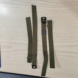 Correa mentonera casco M1 algodón OD con hebilla metálica