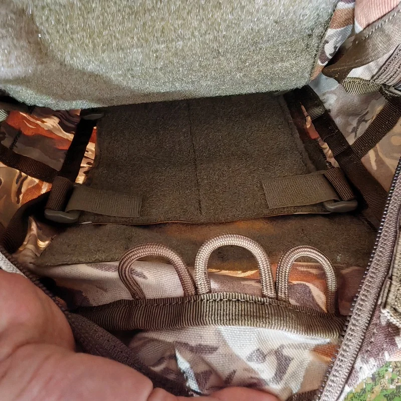 Minimap Bolsa portabotella táctica de pecho en nylon para senderismo - imagen 2