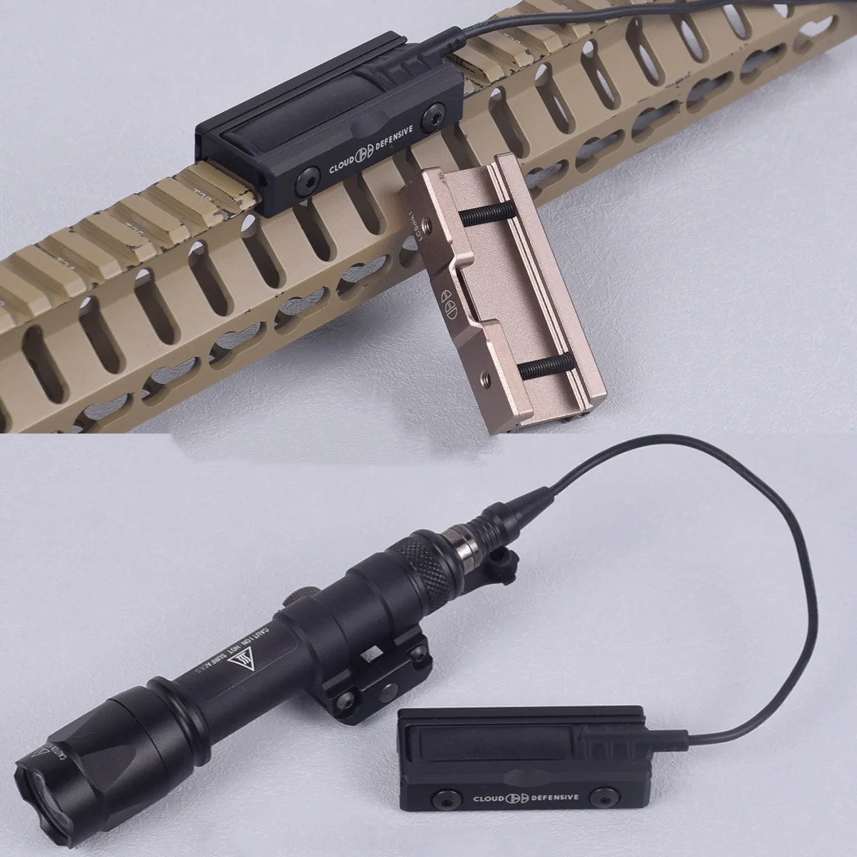SureFire M600 linterna táctica 20 mm con interruptor ST07 y presión - imagen 4