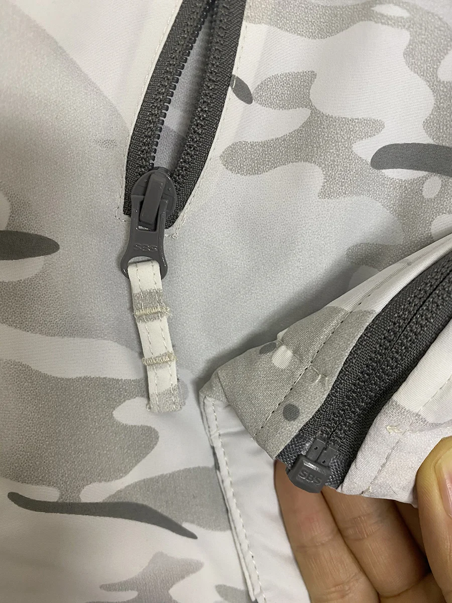 Abrigo táctico polar antifrío L7 camuflaje para nieve invierno - imagen 4
