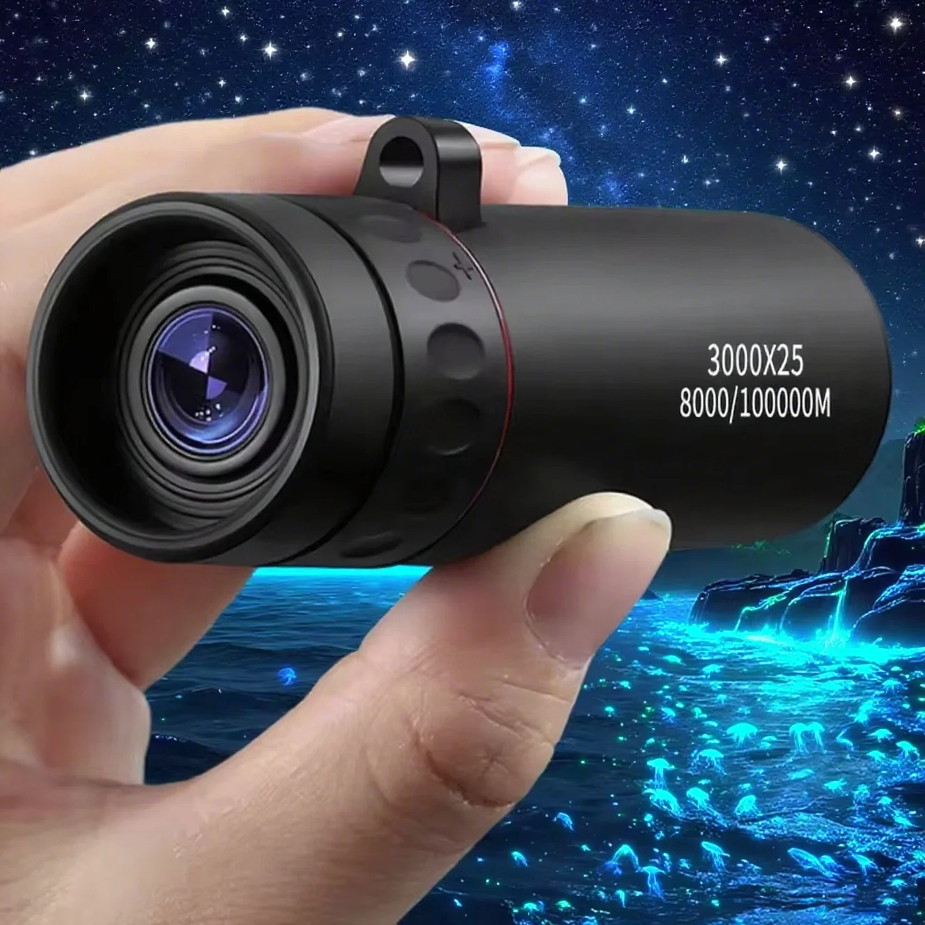 Monocular HD compacto para caza, senderismo y camping - imagen 4