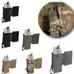 Bolsa táctica MOLLE para radio de asalto