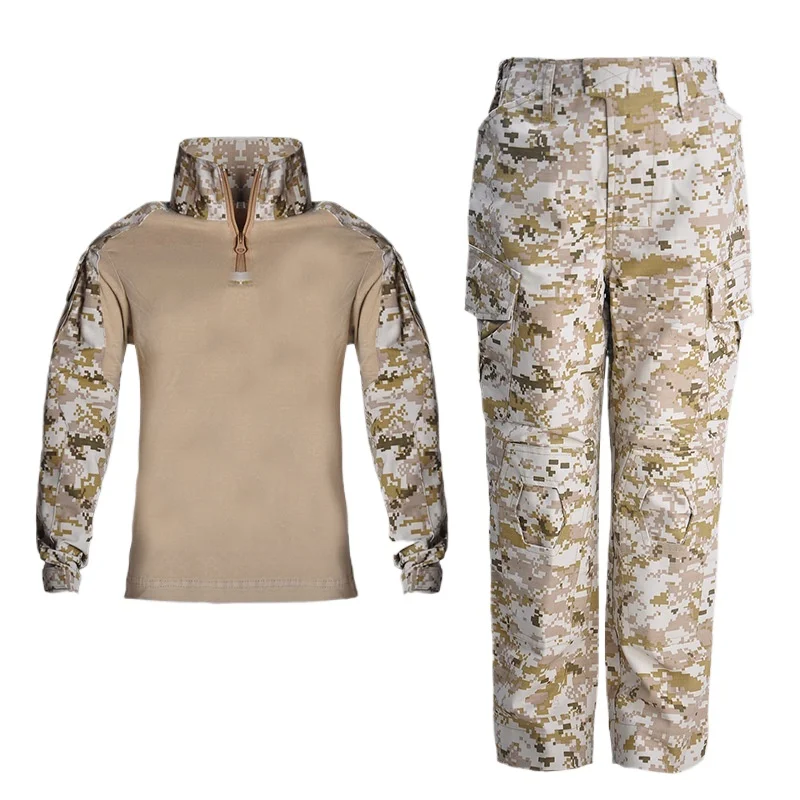 Uniforme camuflaje infantil ripstop – Cómodo para juego y aventura