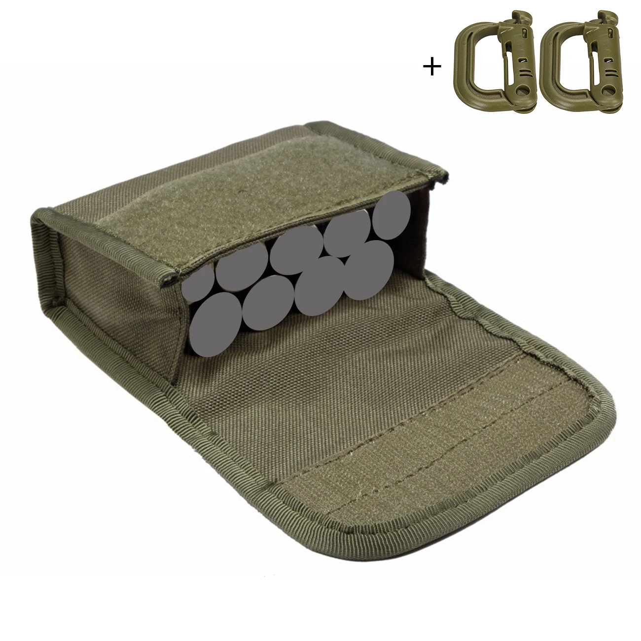 Bolsa táctica abatible MOLLE de accesorios con acceso rápido y ranuras - imagen 2