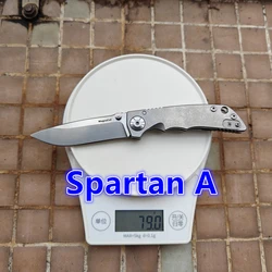 JUFULE Doctor de la Peste cuchillo EDC táctico titanio N690 cerámico