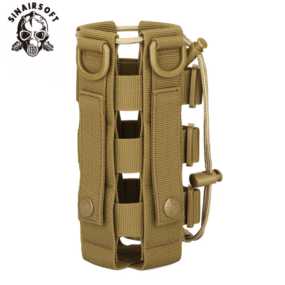 Funda cantimplora MOLLE táctica para senderismo y aire libre - imagen 2