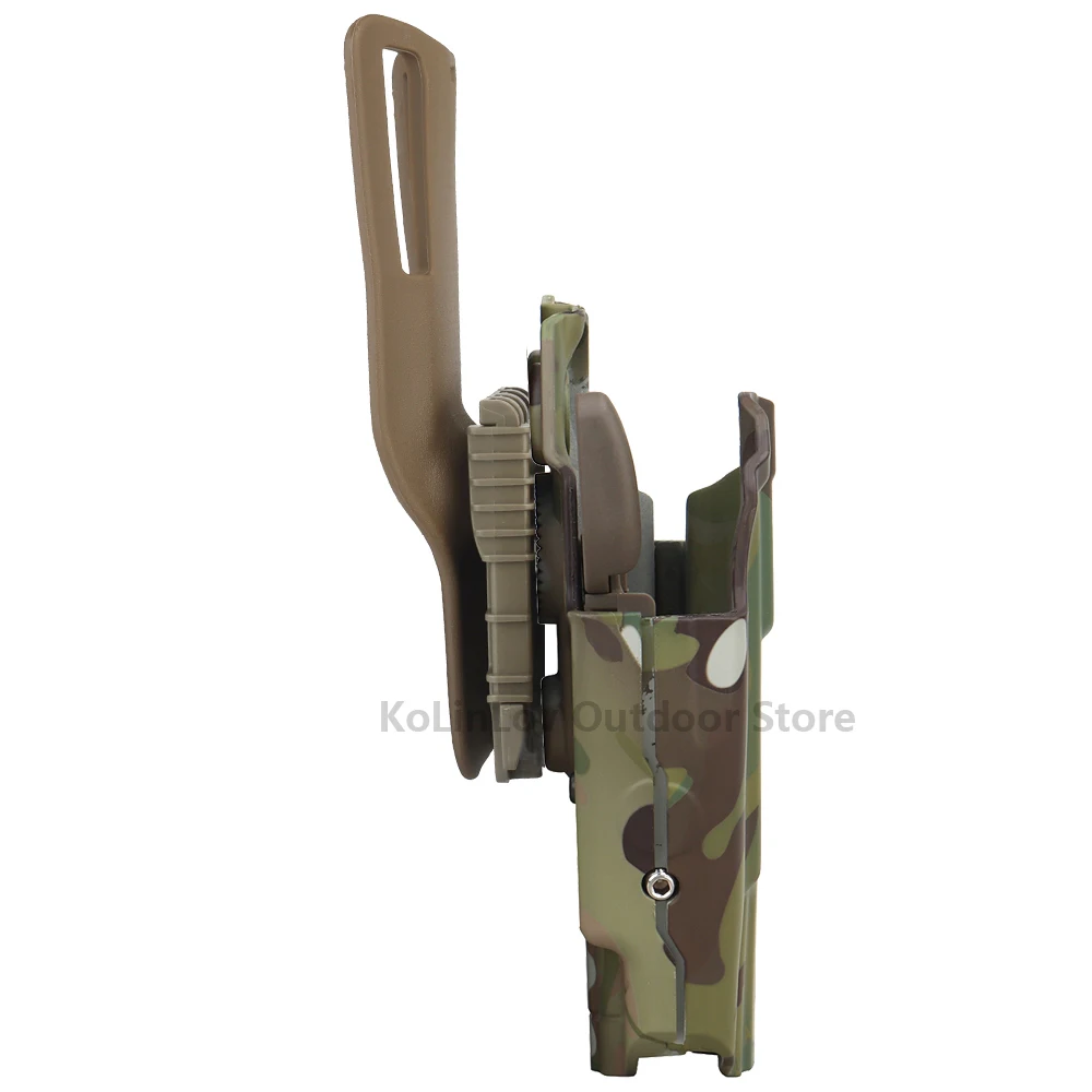 Funda táctica retención rápida – Pierna y cinturón Glock 17/19 Sig P226 - imagen 3