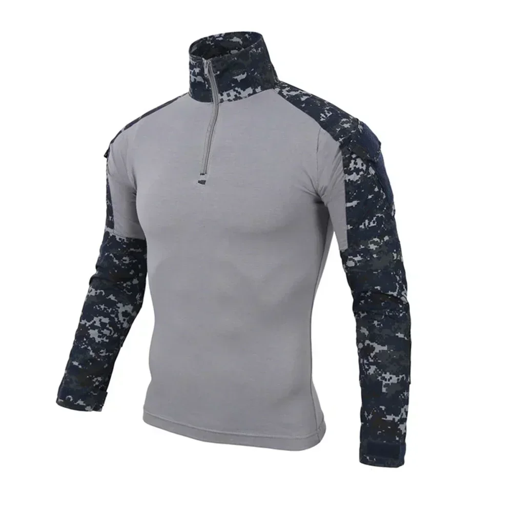 Camisa táctica de camuflaje ripstop para airsoft y senderismo - imagen 5