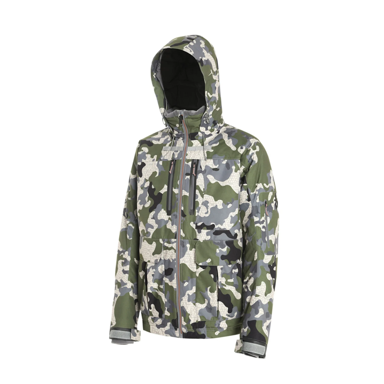 Chaqueta de caza táctica aislante camuflaje aire libre invierno