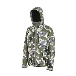 Chaqueta de caza táctica aislante camuflaje aire libre invierno