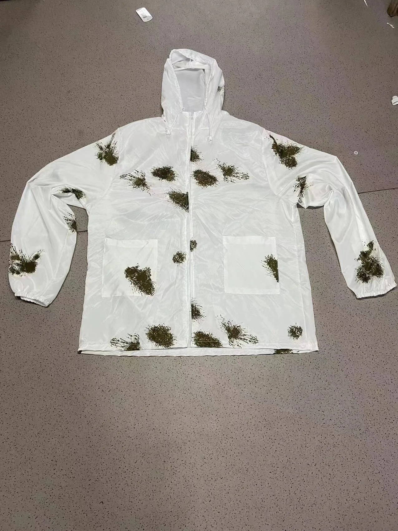 Camuflaje nieve táctico ripstop ruso, conjunto de invierno oculto - imagen 2
