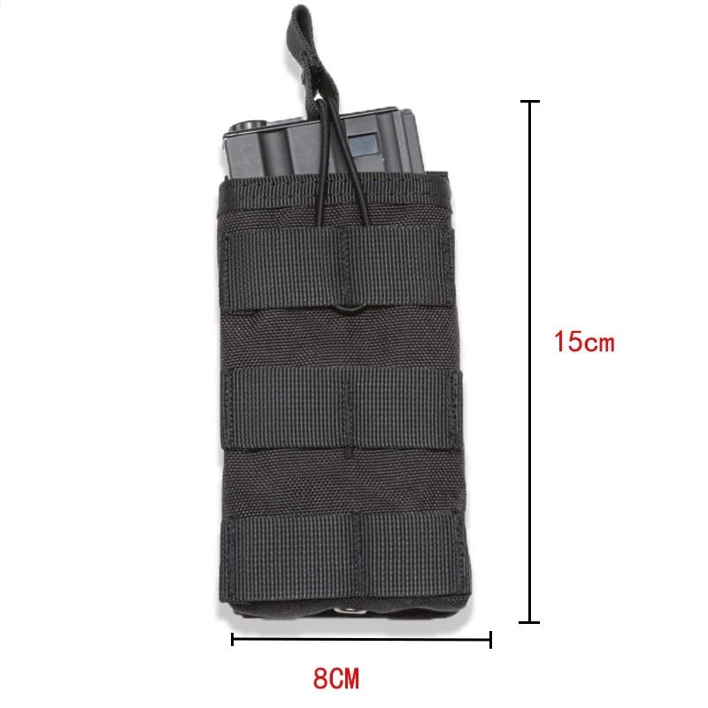 Portacargadores táctico triple MOLLE para AK y AR-15 - imagen 2