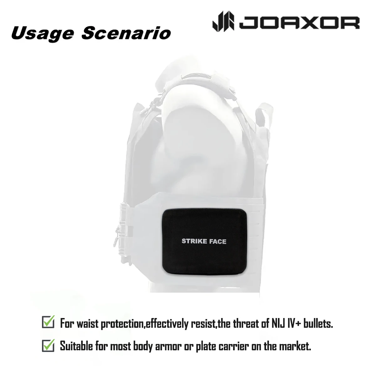 JOAXOR inserto balístico UHMWPE tabla táctica para mochila - imagen 4