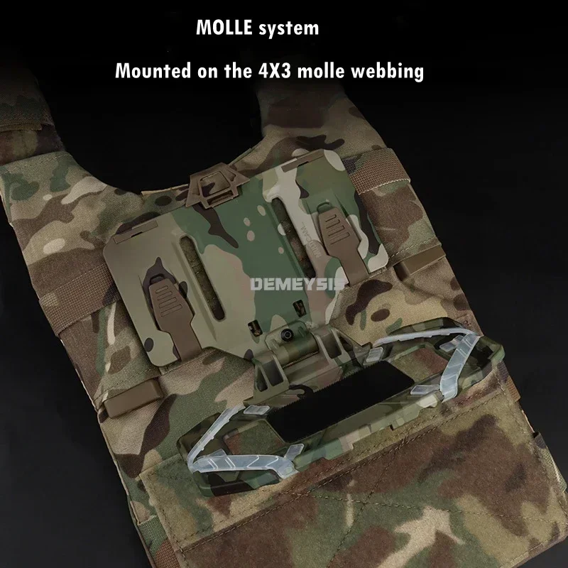 Bolsillo pecho MOLLE para teléfono–Caza Paintball