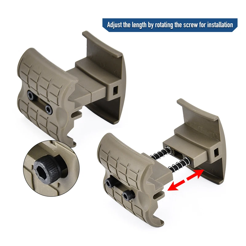 Acoplador paralelo para cargador táctico M4, conector doble montaje - imagen 3