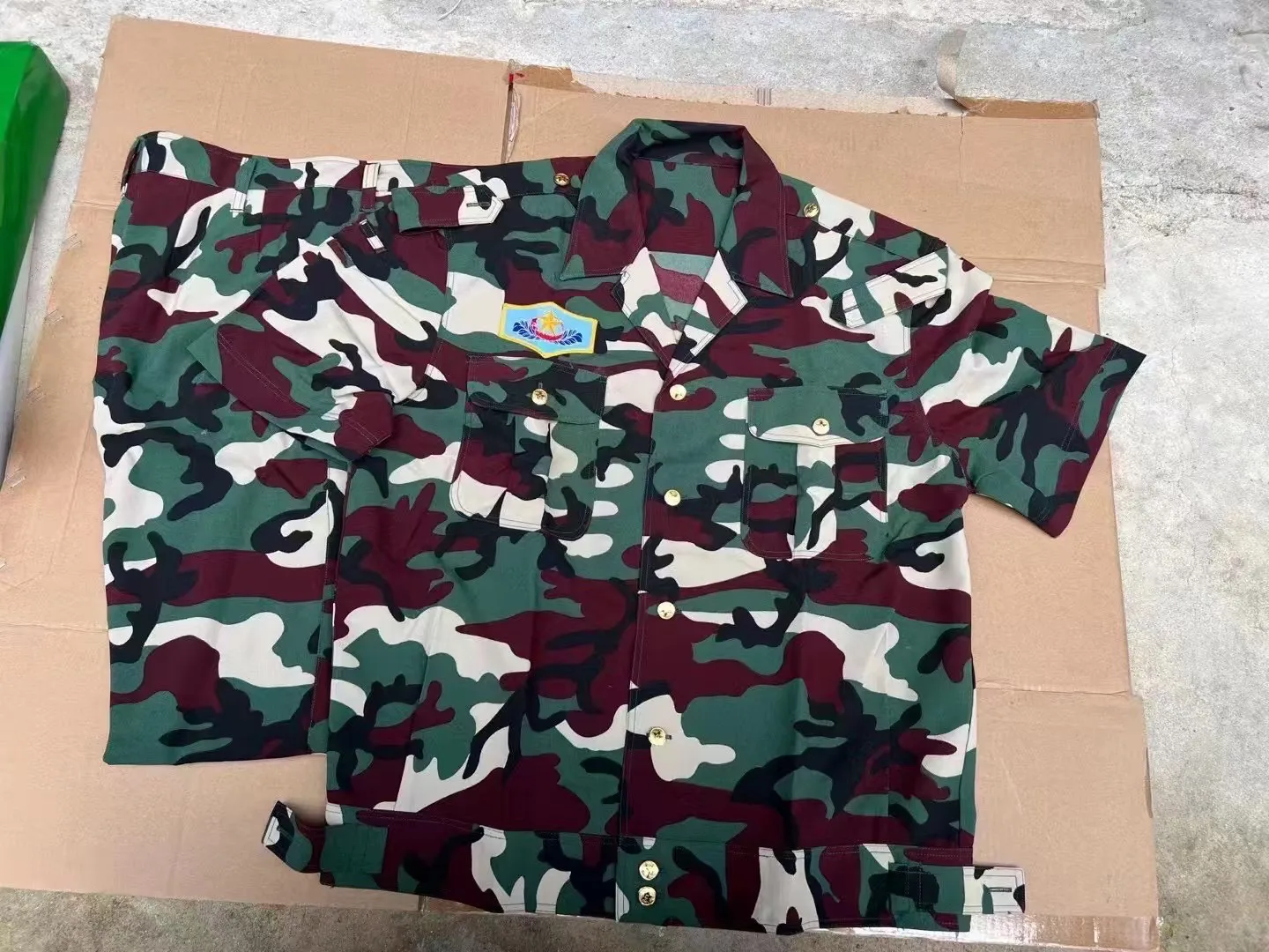 Chaqueta táctica camuflaje manga corta transpirable secado rápido - imagen 4