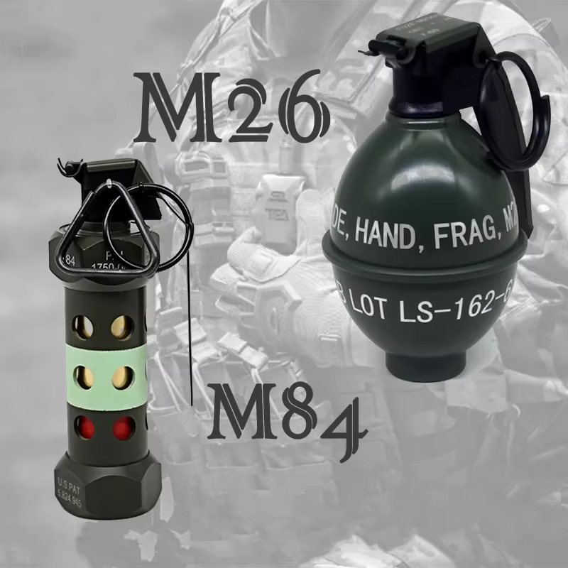 Réplica metálica M84 M26 – Colección militar estática