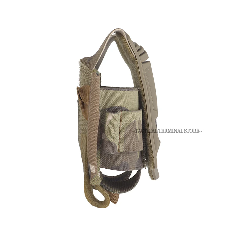 Bolsa táctica para casco con correa elástica multifunción para caza - imagen 3