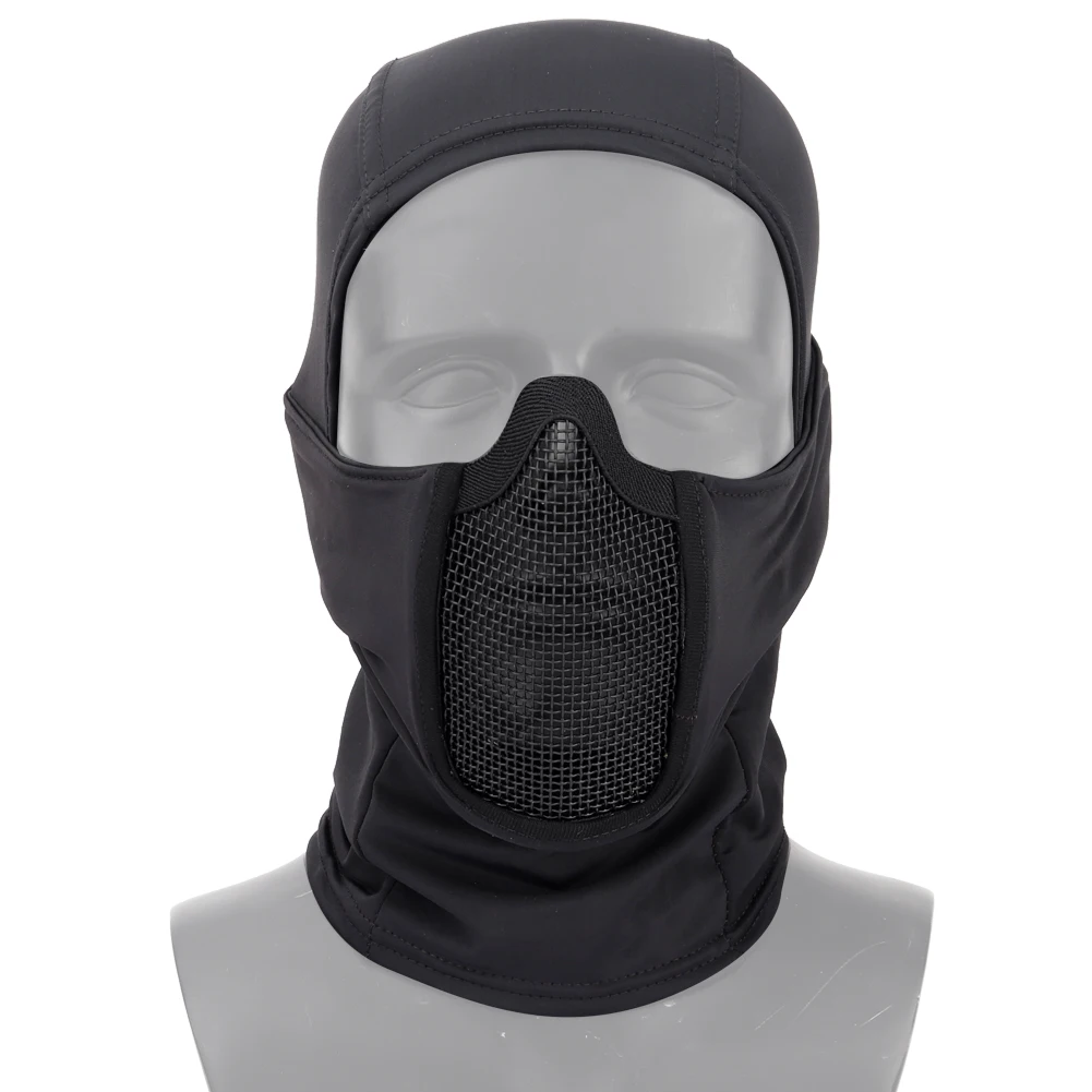 Máscara táctica Airsoft de malla de acero transpirable completa - imagen 2