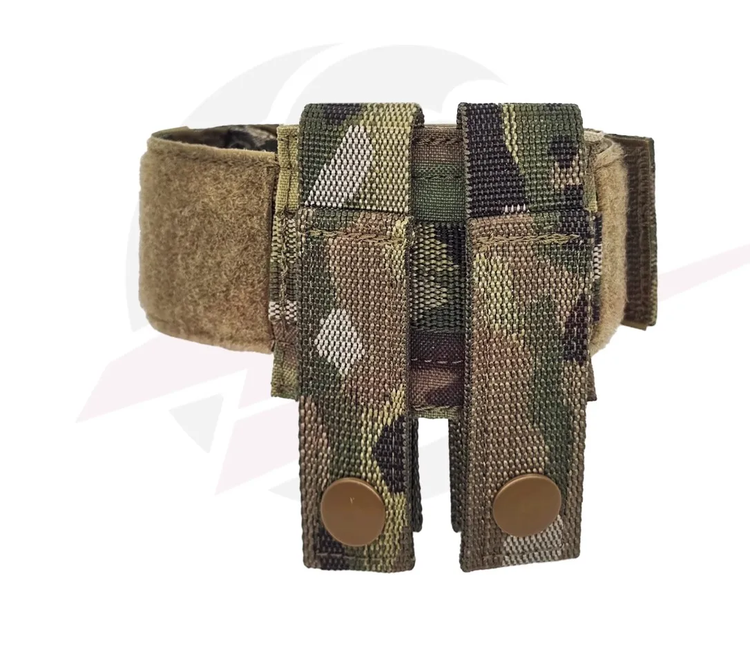 Cinturón táctico Kydex MOLLE verde camuflaje con hebilla