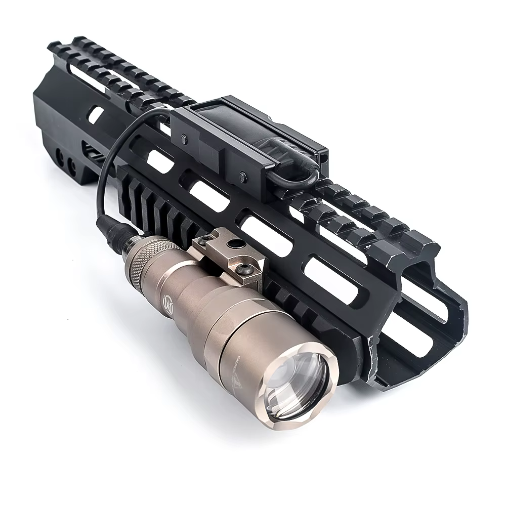 Soporte interruptor remoto táctico para raíles M-LOK Keymod caza - imagen 4
