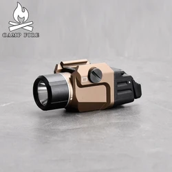 Linterna táctica LED Picatinny con mando ambidiestro y bloqueo