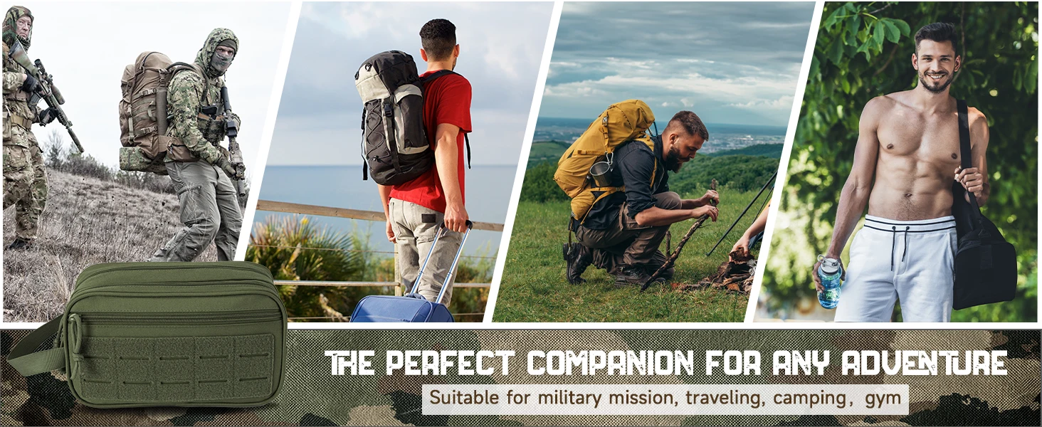 Neceser táctico ReFire Gear vista frontal