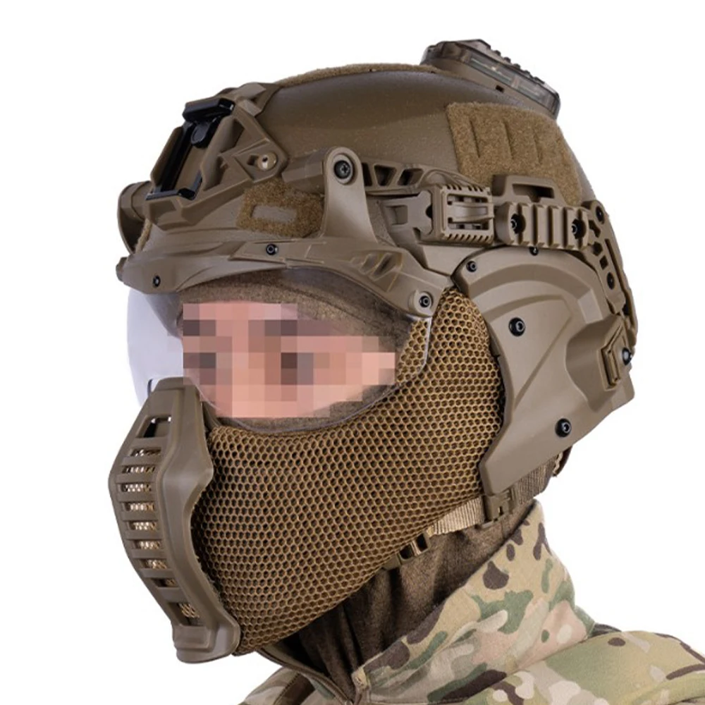 Gafas tácticas antiniebla ajustables con protección contra viento - imagen 2