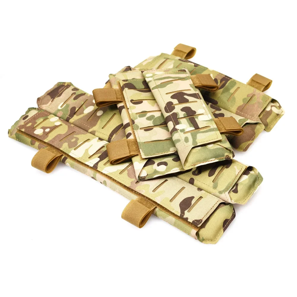 Hombrera táctica MOLLE corte láser para chaleco portaplacas