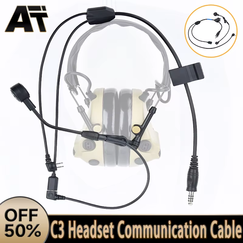WADSN C3 Auricular táctico comunicación PTT - imagen 2