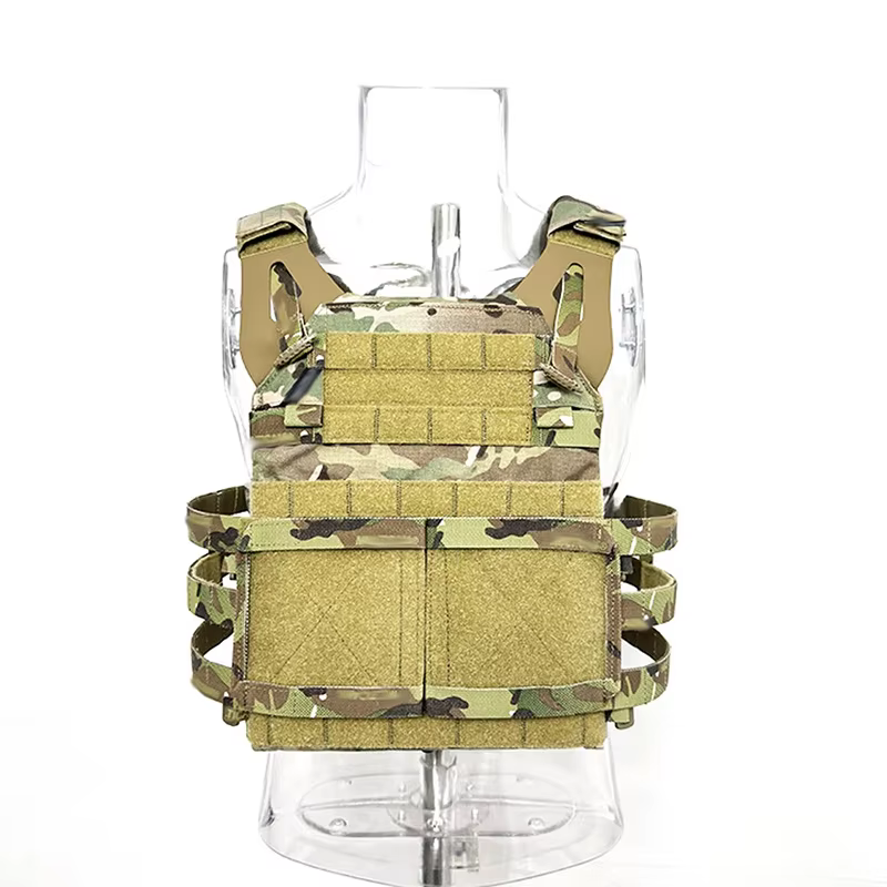 Chaleco táctico protector de cobertura extendida tipo JPC 2.0