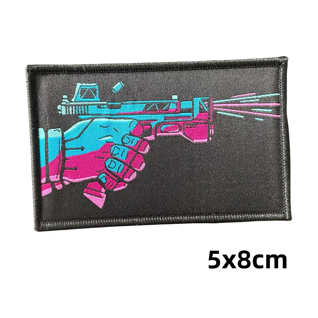 Parche morale patch táctico con gancho y bucle – calavera militar