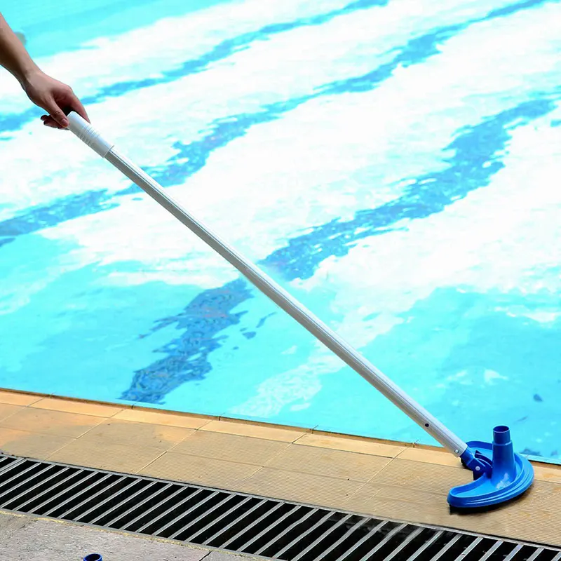 Cepillo de succión para piscina media luna curvada flexible - imagen 2