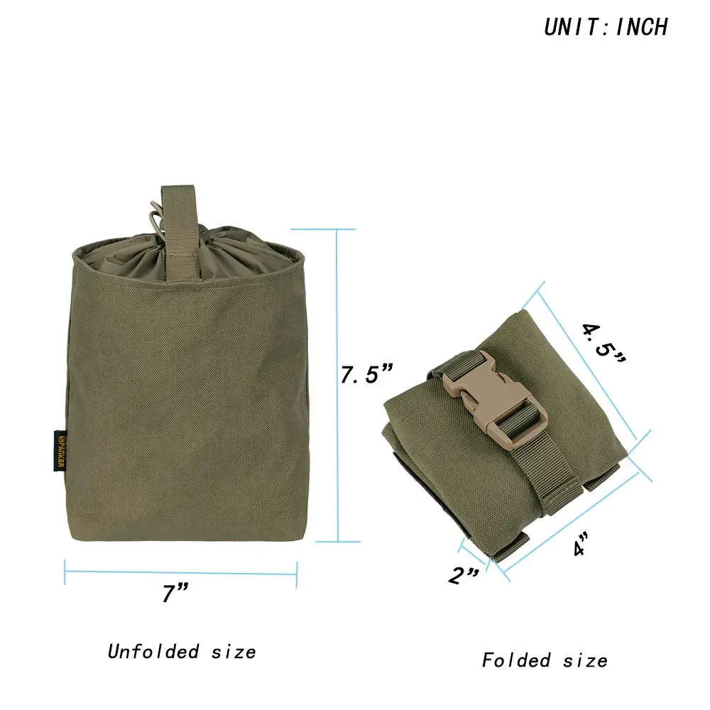 Bolsa Táctica MOLLE Plegable Elite Spanker para Caza - imagen 2
