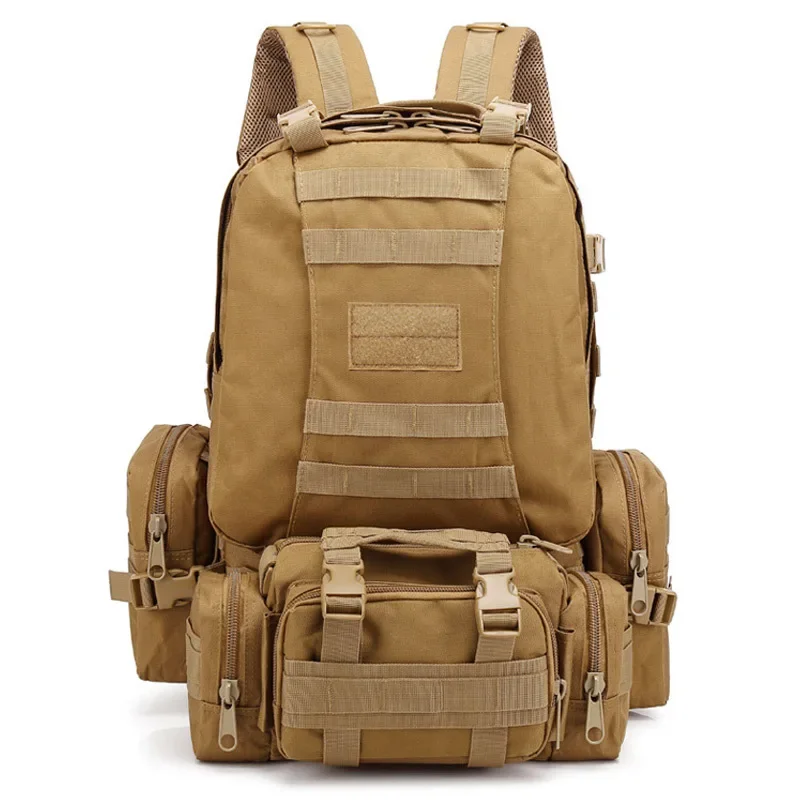 Mochila táctica MOLLE de senderismo para asalto y escalada - imagen 4